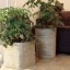 Round cement garden clay pot wholesale