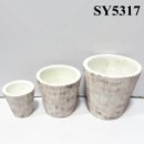 Special design new product crimson cylinder flower pot