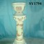 Roman column colorful glazed decoration home planter pot