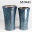 Tall fancy glazed home decoration flower pot