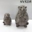 Standing cement hedgehog animal garden statue