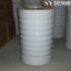 Indoor and outdoor large white flower pots